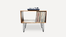 BUIO - Mid Century Modern Record Console on hairpin legs