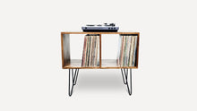 BUIO - Mid Century Modern Record Console on hairpin legs