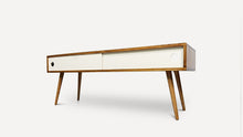 SELVA - Scandinavian Media / TV console with sliding doors