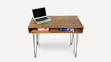 STOL - Scandi Study, Office Desk on Hairpin legs